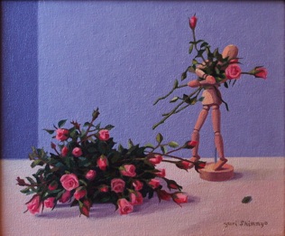 Mother's day - Oil on canvas 25cmx30cm